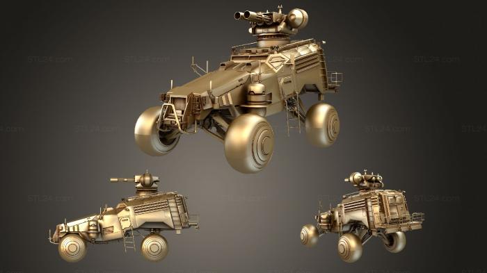 Vehicles (Heavy Armored Buggy, CARS_1769) 3D models for cnc